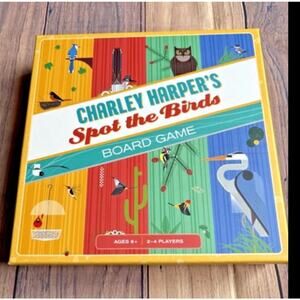 Charley Harper's Spot the Birds Board Game by Pomegranate  New